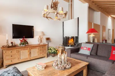 TV/Unterhaltungsangebot in der Unterkunft Vrony Apartments by Hotel Walliserhof Zermatt