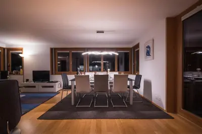 TV/Unterhaltungsangebot in der Unterkunft Chalet Dillon