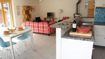 Küche/Küchenzeile in der Unterkunft Chalet Bella Vista 1