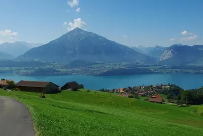 Naturlandschaft in der Nähe des Gasthauses