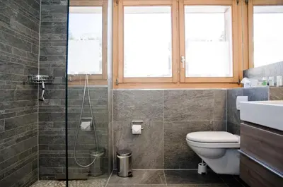 Ein Badezimmer in der Unterkunft Apartment Matterhorn - GRIWA RENT AG