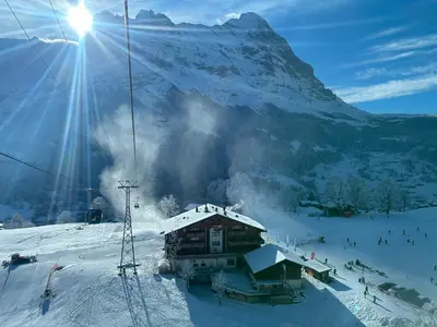 Hotel Bodmi im Winter
