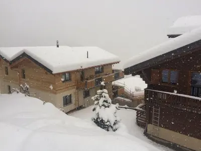 Chalet la cordée im Winter