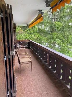 Ein Balkon oder eine Terrasse in der Unterkunft Superior Apartment 100m2 Bodmisonne - Grindelwald