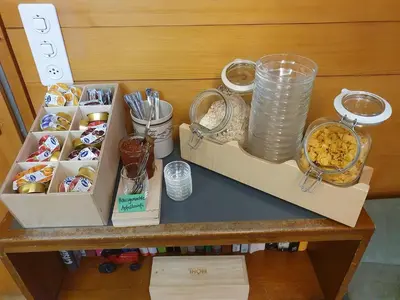 Essen im Hotel oder in der Nähe