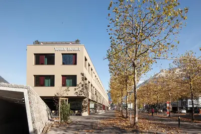 Die Umgebung um das Hostel