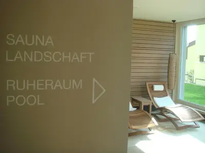 Grundriss der Unterkunft Apartments Seeblick mit Anbindung an ein 4-Sterne-Hotel
