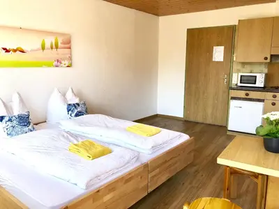 Küche/Küchenzeile in der Unterkunft central beauty scenery apartment