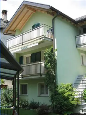 Das Gebäude in dem sich das Gasthaus befindet