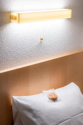 Ein Bett oder Betten in einem Zimmer der Unterkunft Hotel Haus Schönstatt contactless-Check-In