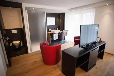 Ein Badezimmer in der Unterkunft Elite Alpine Lodge - Apart & Breakfast