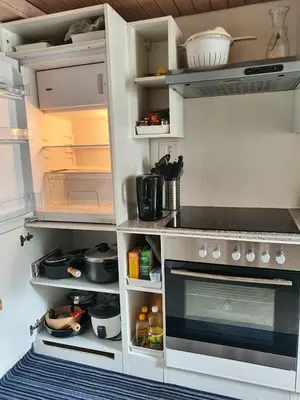 Küche/Küchenzeile in der Unterkunft Apartment Lilalama