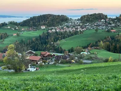 Naturlandschaft in der Nähe der Ferienwohnung