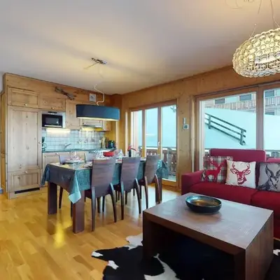 Hauts de Veysonnaz HV1 012 - SAUNA apartment 6 per
