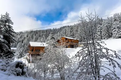 Crans Luxury Lodges im Winter