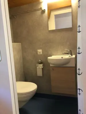 Ein Badezimmer in der Unterkunft bella Romantica