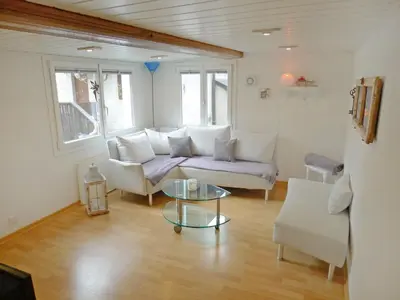 Ein Sitzbereich in der Unterkunft Apartment Marilyn by Interhome