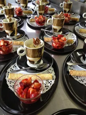 Essen im Hotel oder in der Nähe