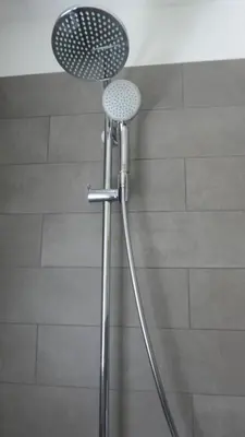 Ein Badezimmer in der Unterkunft Haus Silberblick Anrig