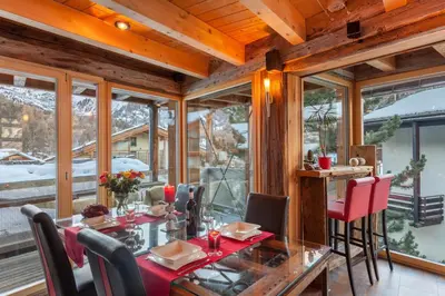 Grundriss der Unterkunft Chalet Schwalbennest