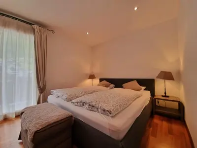 Ein Bett oder Betten in einem Zimmer der Unterkunft Penthouse Apartment Perla