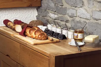 Essen im Bed & Breakfast oder in der Nähe