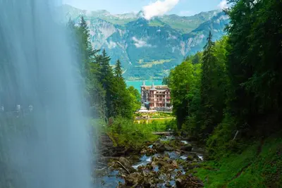 Naturlandschaft in der Nähe der Ferienwohnung