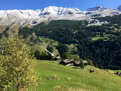 Naturlandschaft in der Nähe der Pension
