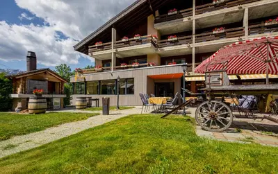 Das Gebäude in dem sich das Hotel befindet