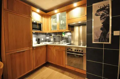 Küche/Küchenzeile in der Unterkunft Haus Armina - Apartment Edward