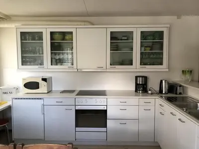 Küche/Küchenzeile in der Unterkunft Apartment Belvedere