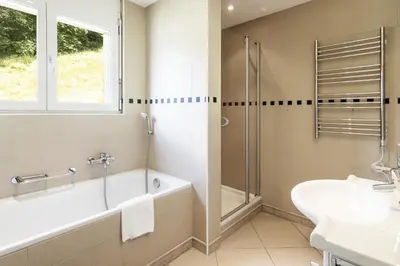 Ein Badezimmer in der Unterkunft Chalet Hannegg Penthouse