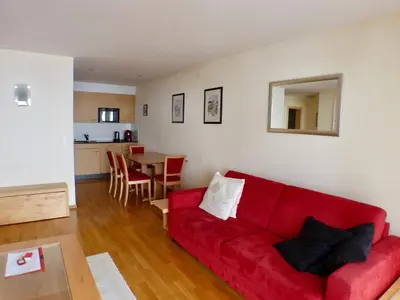 Ein Sitzbereich in der Unterkunft Chalet Bella Vista 3