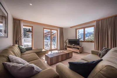 TV/Unterhaltungsangebot in der Unterkunft Chalet Brunner 2