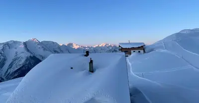 Mischabelblick im Winter
