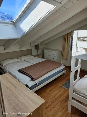 Ein Bett oder Betten in einem Zimmer der Unterkunft Haus Opal Wohnung Nr. 31
