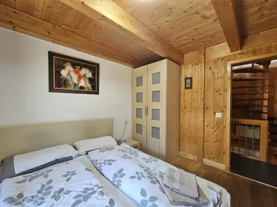 Ein Bett oder Betten in einem Zimmer der Unterkunft Mountain Village 11