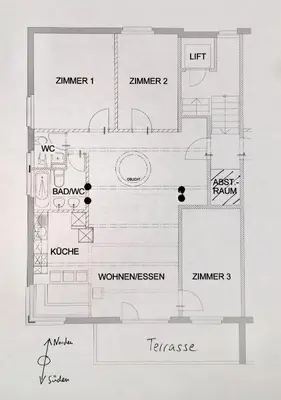 Grundriss der Unterkunft Mountain View