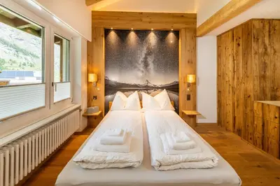 Ein Bett oder Betten in einem Zimmer der Unterkunft Ferienwohnung Haus Mia