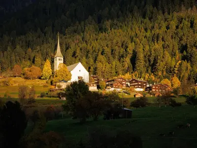 Naturlandschaft in der Nähe der Ferienwohnung
