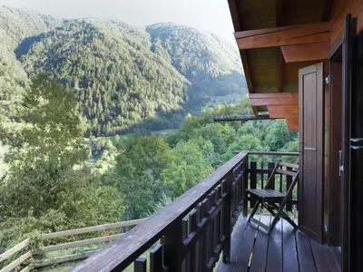 Naturlandschaft in der Nähe des Chalets