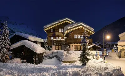 Chalet Ulysse im Winter
