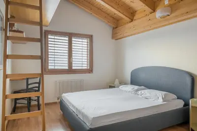 Ein Bett oder Betten in einem Zimmer der Unterkunft Ambiente B21