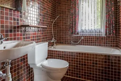 Ein Badezimmer in der Unterkunft Polaris