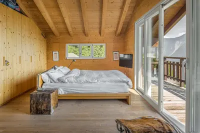 Ein Bett oder Betten in einem Zimmer der Unterkunft Rupicapra