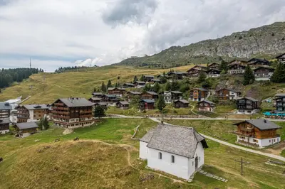 Naturlandschaft in der Nähe des Ferienhauses