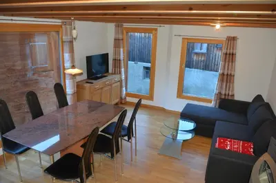 TV/Unterhaltungsangebot in der Unterkunft Chalet Truffer Ulrichen