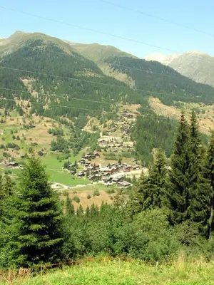 Naturlandschaft in der Nähe der Ferienwohnung