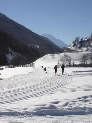 Haus Diezig im Winter