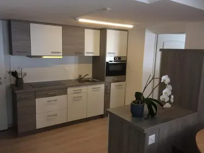 Küche/Küchenzeile in der Unterkunft Chalet Sunstar